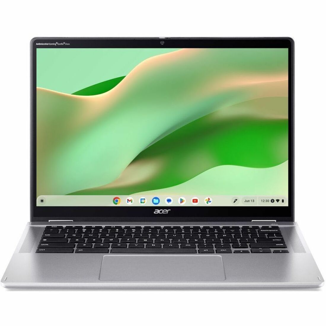 Acer Chromebook Spin 314 CP314-2HN CP314-2HN-3747 14" Touchscreen Convertible 2 in 1 Chromebook - WUXGA - 60 Hz - Intel Core i3 i3-N305 - 8 GB - 256 GB SSD - English (US) Keyboard - Silver - NX.KWGAA.003