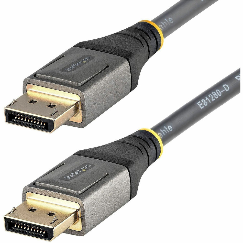 StarTech.com 1ft (30cm) DisplayPort 1.4 Cable, 8K 60Hz HDR10, UHD 4K 120Hz Video, DP to DP Monitor Cord, DP 1.4 Cable, M/M - DP14VMM1F