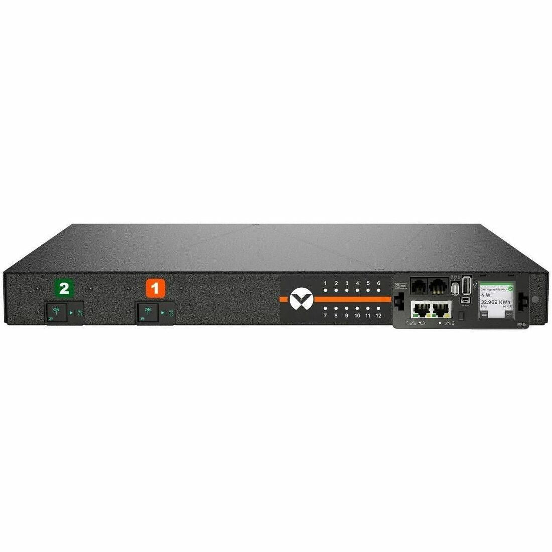 Vertiv Geist rPDU MNU5M1R6-12CF18-3TL6A0H10-S 12-Outlets PDU - VP7N31A1