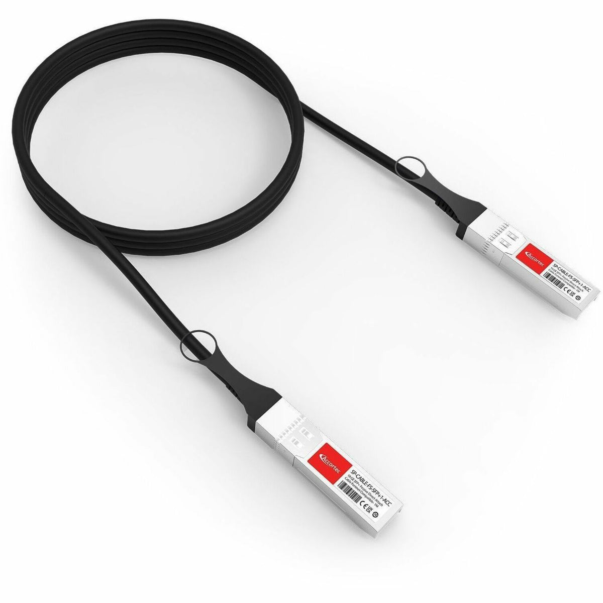 Accortec 10 GE SFP+ Passive Direct Attach Cable Fortinet Compatible- 1M - SP-CABLE-FS-SFP+1-ACC