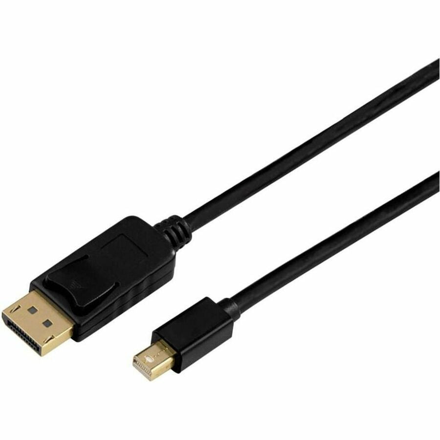 Axiom Mini DisplayPort Male to DisplayPort Male Adapter Cable 15ft (Black) - MDPMDPM15K-AX