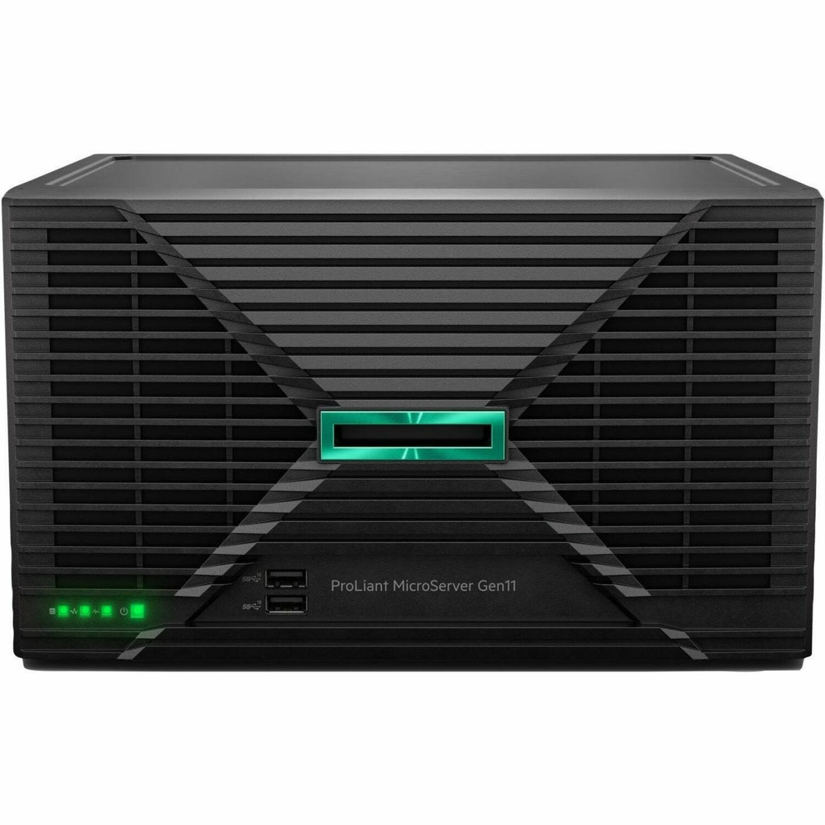 HPE SMART CHOICE ProLiant MicroServer Gen11 Ultra Micro Tower Server - 1 x Intel Pentium Gold G7400 3.7 GHz - 16 GB RAM - 1 TB HDD - Serial ATA/600 Controller - P74439-005