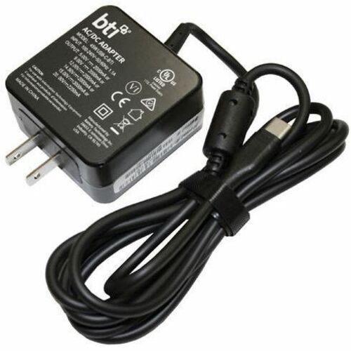 BTI 5A10W86249-BTI 45W TYPE-C AC ADAPTER FOR LENOVO 100w Gen 3, 300w Gen 3, 500w Gen 3, 100e Chromebook Gen 3, 500e Chromebook Gen 3, 14e Chromebook Gen 2 - 5A10W86249-BTI