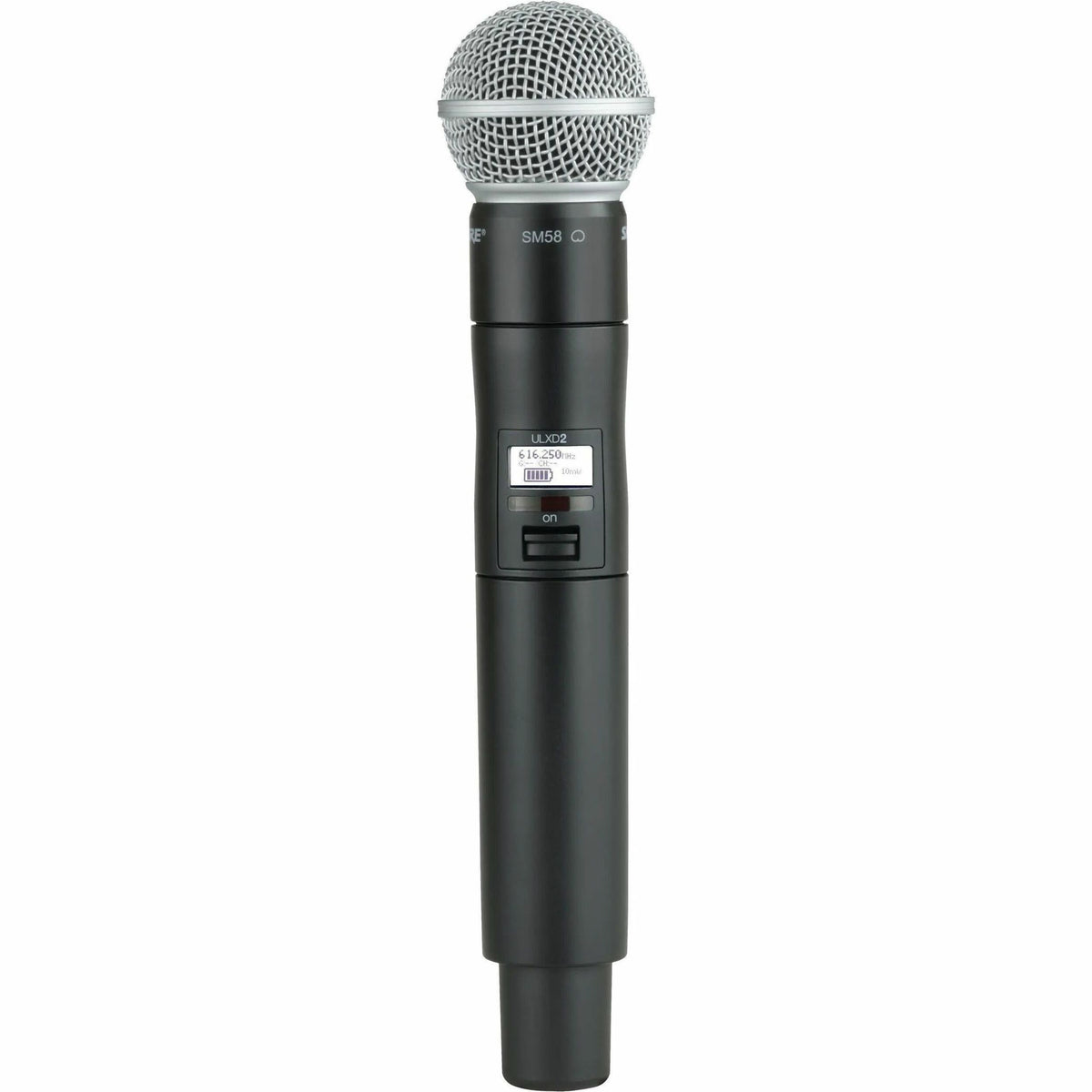 Shure ULXD2/SM58 Digital Handheld Transmitter with SM58 Capsule - ULXD2TA/SM58=-G50