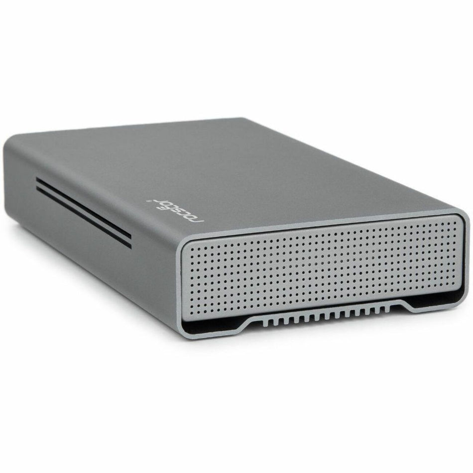 Rocstor Rocpro D90 20 TB Desktop Rugged Hard Drive - External - SATA (SATA/600) - Aluminum Gray - G35131-A1