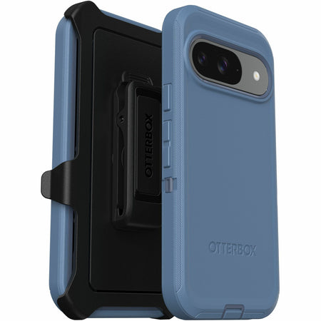 OtterBox Defender Rugged Carrying Case (Holster) Google Pixel 9 Pro, Pixel 9 Smartphone - Blue - 77-95592