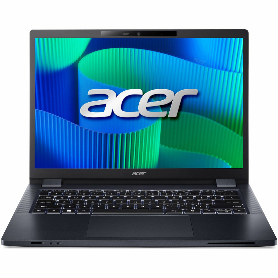 Acer TravelMate P4 14 P414-53-G2 TMP414-53-G2-54VK 14" Notebook - WUXGA - 60 Hz - Intel Core 5 120U - 16 GB - 512 GB SSD - English Keyboard - Blue - NX.B71AA.001