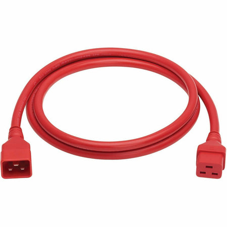 Eaton Tripp Lite Series Power Extension Cord, C20 to C19 - Heavy-Duty, 20A, 250V, 12 AWG, 6 ft. (1.8 m), Red - P036-006-ARD
