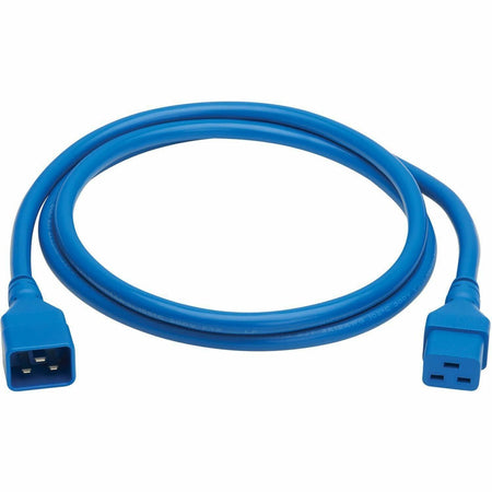 Eaton Tripp Lite Series Power Extension Cord, C20 to C19 - Heavy-Duty, 20A, 250V, 12 AWG, 6 ft. (1.8 m), Blue - P036-006-ABL