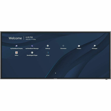 ViewSonic CDE105UW 105" 5K UHD (5120x2160px) Ultrawide 21:9 Digital Signage Display, 24/7 Operation, 500 cd/m2 High Brightness, Remote Management, Landscape and Portrait Mode - CDE105UW