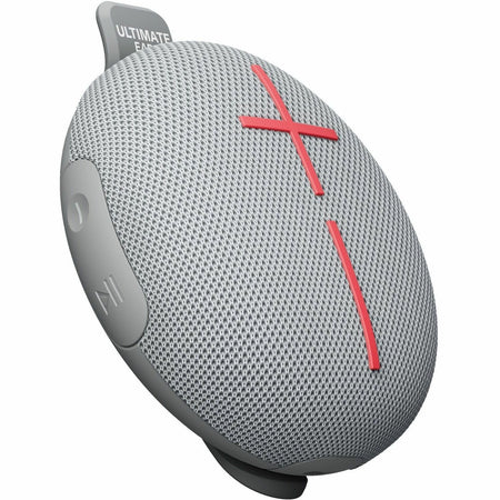 ULTIMATE EARS MINIROLL Ultra-Portable Waterproof Bluetooth Speaker, Big Bass, IP67 Dustproof, 131 ft (40 m) Range - Revive Grey - 984-002025