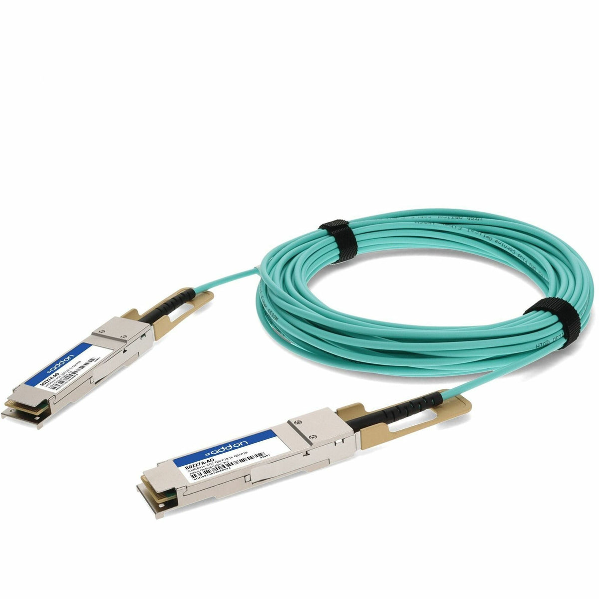 AddOn Aruba Networks&reg; R0Z27A Compatible TAA 100GBase-AOC QSFP28 to QSFP28 Active Optical Cable (850nm, MMF, 7m) - R0Z27A-AO