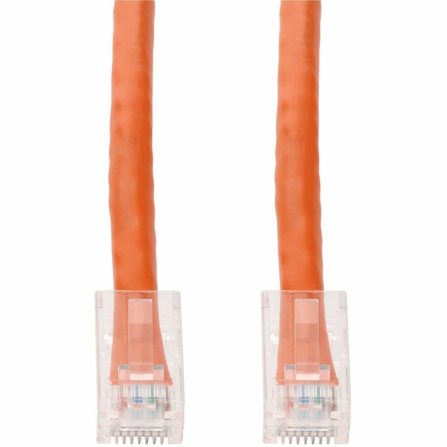 AddOn 6in Orange CAT 6A PVC Ethernet Cable Non-Booted RJ-45 M/M - ADD-0-5FCAT6ANB-OE