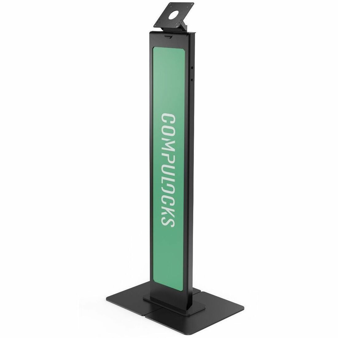 Compulocks Brandable VESA Floor Stand for Screens Up to 32 Inches - Black - 140BLBPB