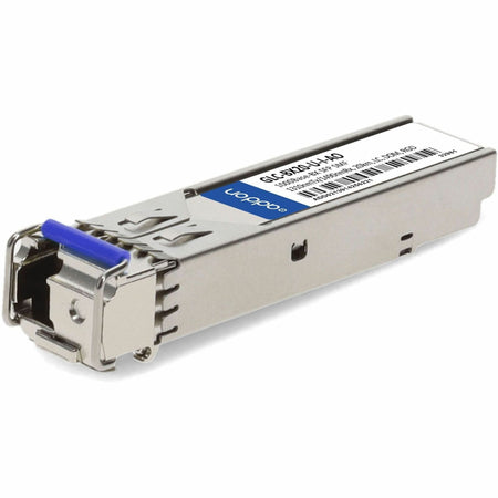 AddOn Cisco GLC-BX20-U-I Compatible TAA 1000Base-BX SFP Transceiver (SMF, 1310nmTx/1490nmRx, 20km, LC, DOM, -40 to 85C) - GLC-BX20-U-I-AO