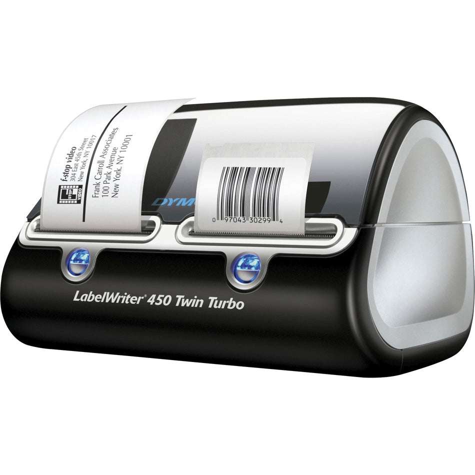 Dymo LabelWriter Direct Thermal Printer - Monochrome - Label Print - USB - Platinum - 1752266