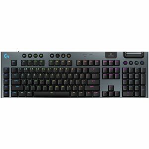 Logitech G915 X LIGHTSPEED Low-Profile Wireless Gaming Keyboard, Double-Shot PBT Keycaps, Fully Programmable Keys, RGB Backlighting, Sleek Aluminum Finishing, GL Brown Tactile Switches - PC/Mac - 920-012670