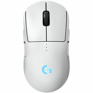 Logitech G PRO 2 LIGHTSPEED Wireless Gaming Mouse, Right- or Left-Handed Mouse with up to 4 Customizable and Switchable Magnetic Side Buttons, 32k DPI Sensor, USB-C Charging, for PC/Mac - White - 910-007290