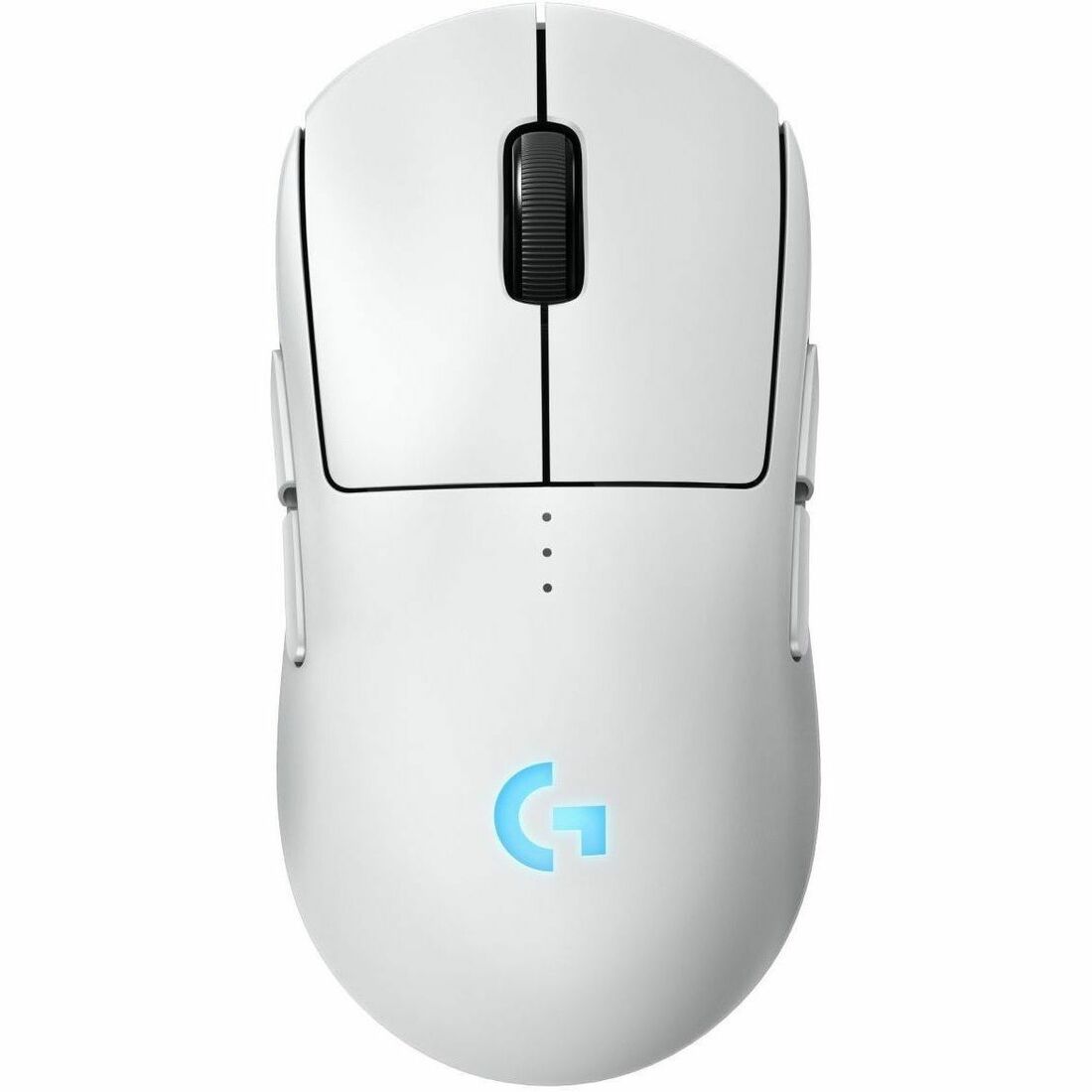 Logitech G PRO 2 LIGHTSPEED Wireless Gaming Mouse, Right- or Left-Handed Mouse with up to 4 Customizable and Switchable Magnetic Side Buttons, 32k DPI Sensor, USB-C Charging, for PC/Mac - White - 910-007290