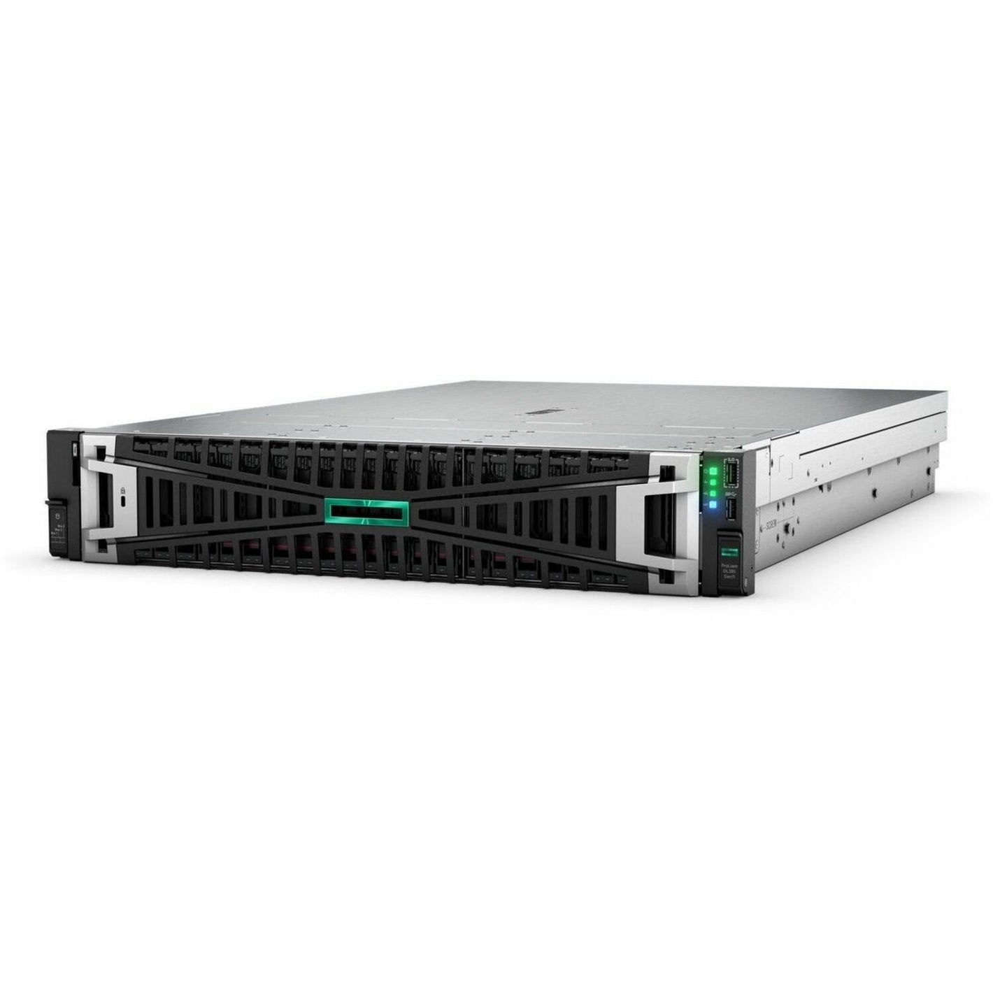 HPE SMART CHOICE ProLiant DL385 G11 2U Rack Server - 2 x AMD EPYC 9354 2.85 GHz - 384 GB RAM - NVMe Controller - P77251-005