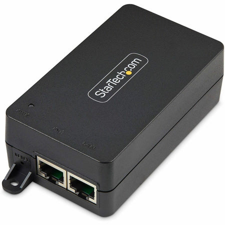StarTech.com 1-Port 10Gbps Gigabit PoE++ Injector, 60W, 2.5/5/10G Ethernet/10/100/1000M, PoE++ (802.3af/at/bt), Wall Mountable, Unmanaged - AF31XC-POE-INJECTOR