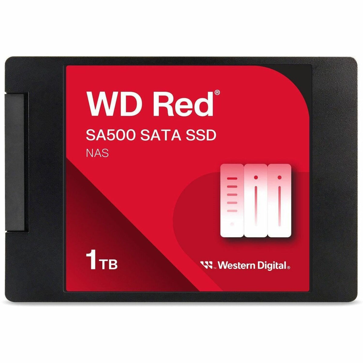 WD Red SA500 WDS100T1R0A-68A4W0 1 TB Solid State Drive - 2.5" Internal - SATA (SATA/600) - WDS100T1R0A-68A4W0