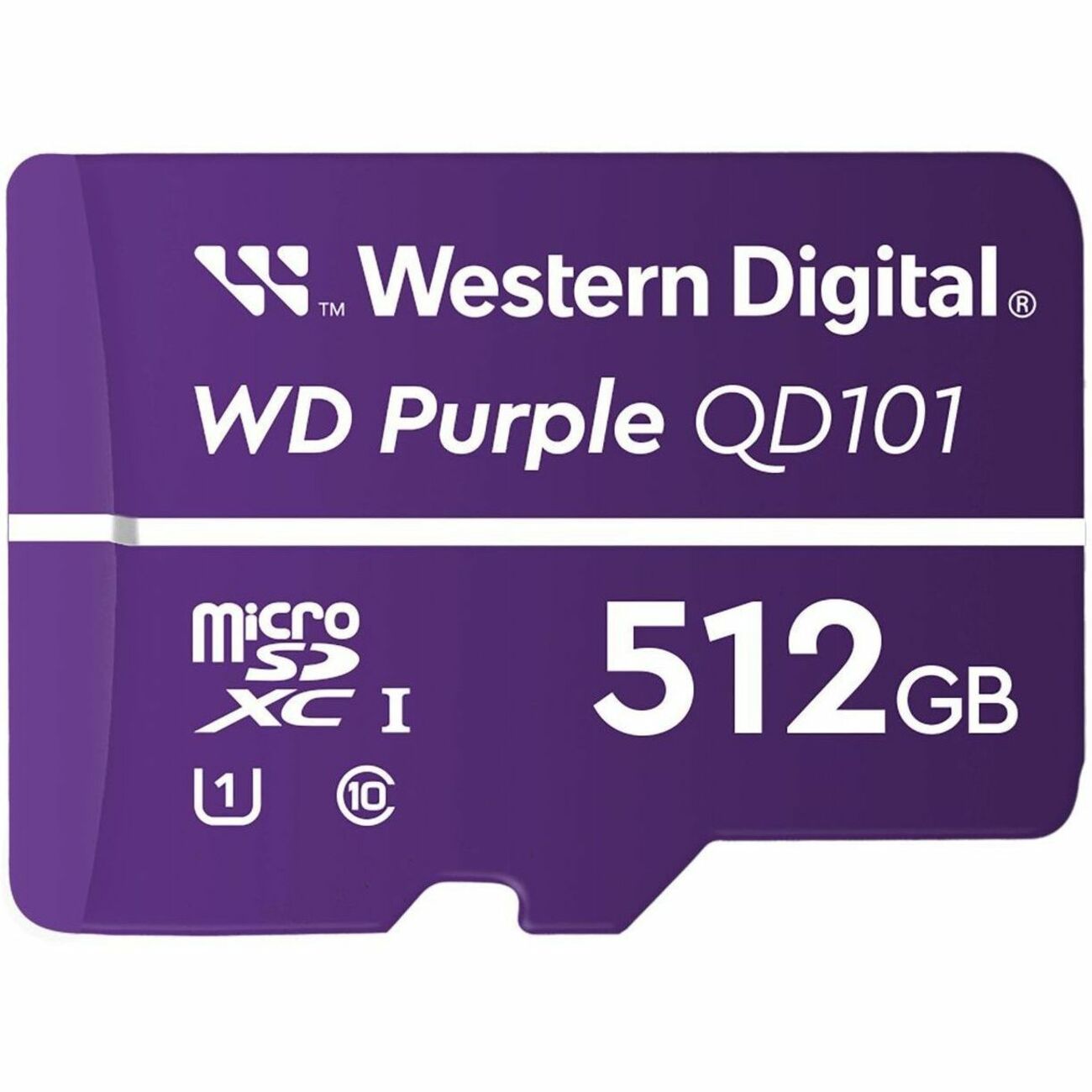 WD Purple 512 GB Class 10/UHS-I (U1) microSDXC - WDD512G1P0C-85AEL0