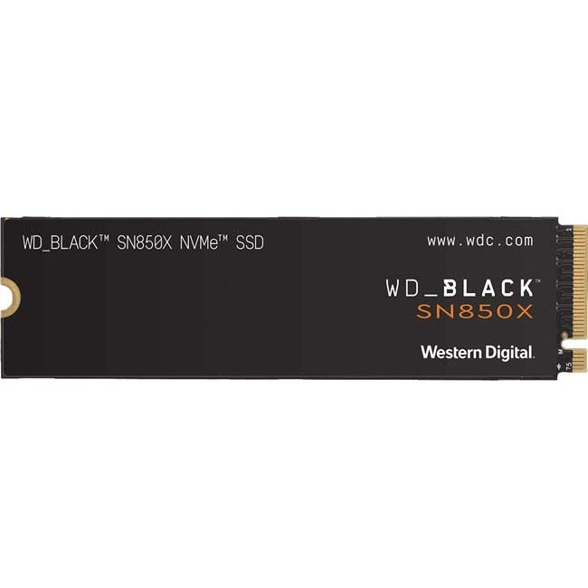 WD Black SN850X WDS400T2X0E-00BCA0 4 TB Solid State Drive - M.2 2280 Internal - PCI Express NVMe (PCI Express NVMe x4) - WDS400T2X0E-00BCA0