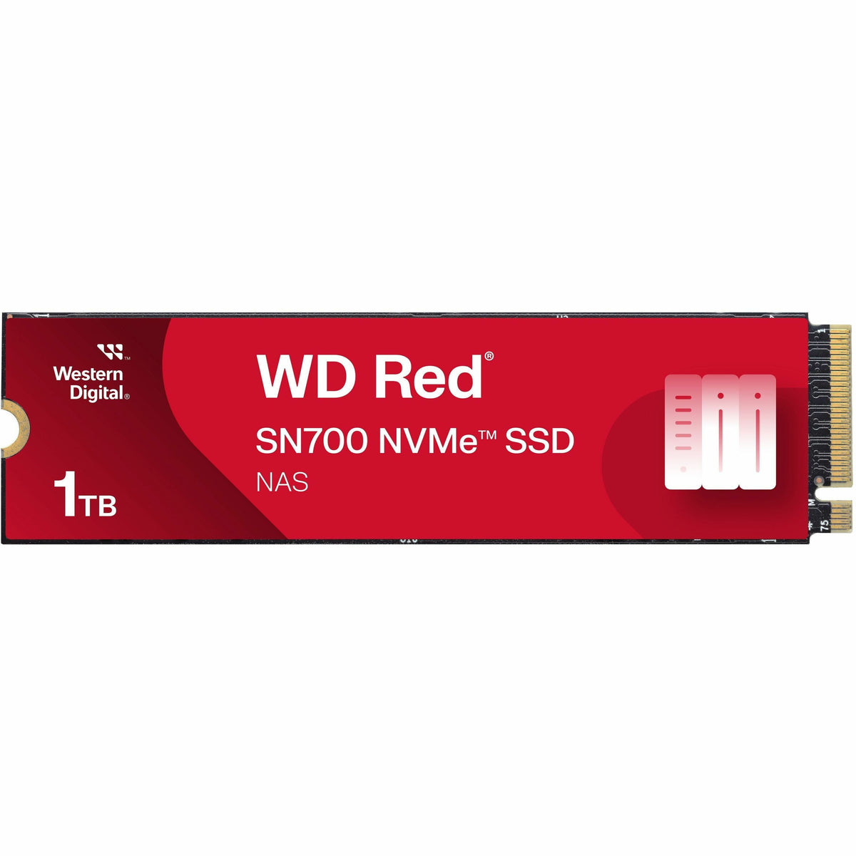 WD Red S700 WDS100T1R0C 1 TB Solid State Drive - M.2 2280 Internal - PCI Express NVMe (PCI Express NVMe 3.0 x4) - WDS100T1R0C-68BDK0
