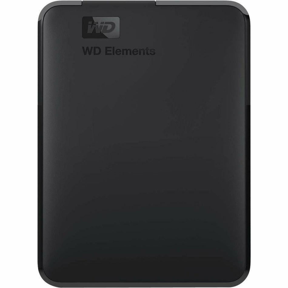 WD Elements WDBHJS0060BBK-WESN 6 TB Portable Hard Drive - External - Black - WDBHJS0060BBK-WESN