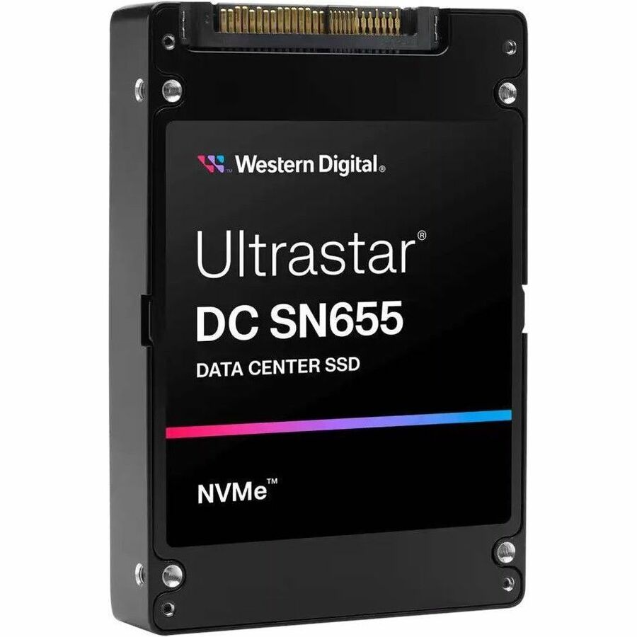 WD Ultrastar DC SN655 WUS5EC0C1ESP7Y3 61.44 TB Solid State Drive - U.3 15 mm Internal - PCI Express NVMe (PCI Express NVMe 4.0) - Read Intensive - 0TS2510