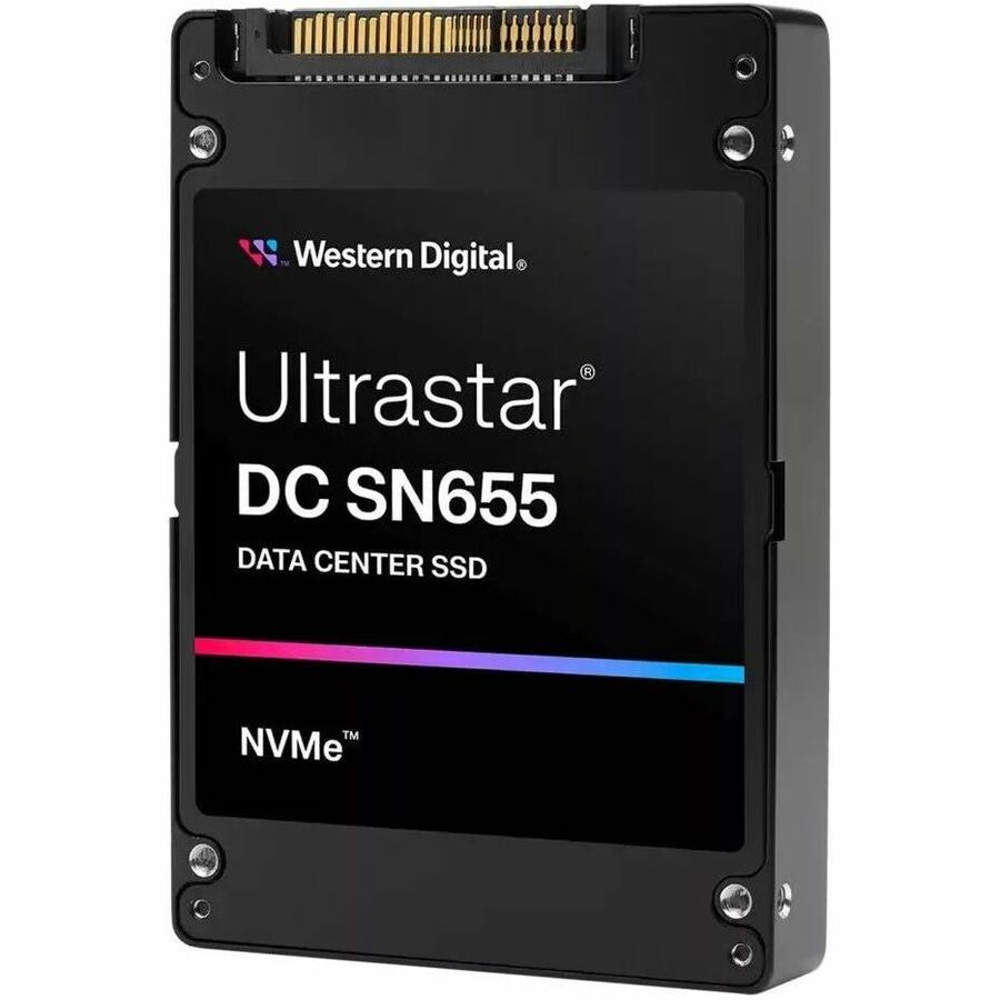 Western Digital Ultrastar DC SN655 WUS5EC0B1ESP7Y3 30.72 TB Solid State Drive - U.3 15 mm Internal - PCI Express NVMe (PCI Express NVMe 4.0) - Read Intensive - 0TS2509