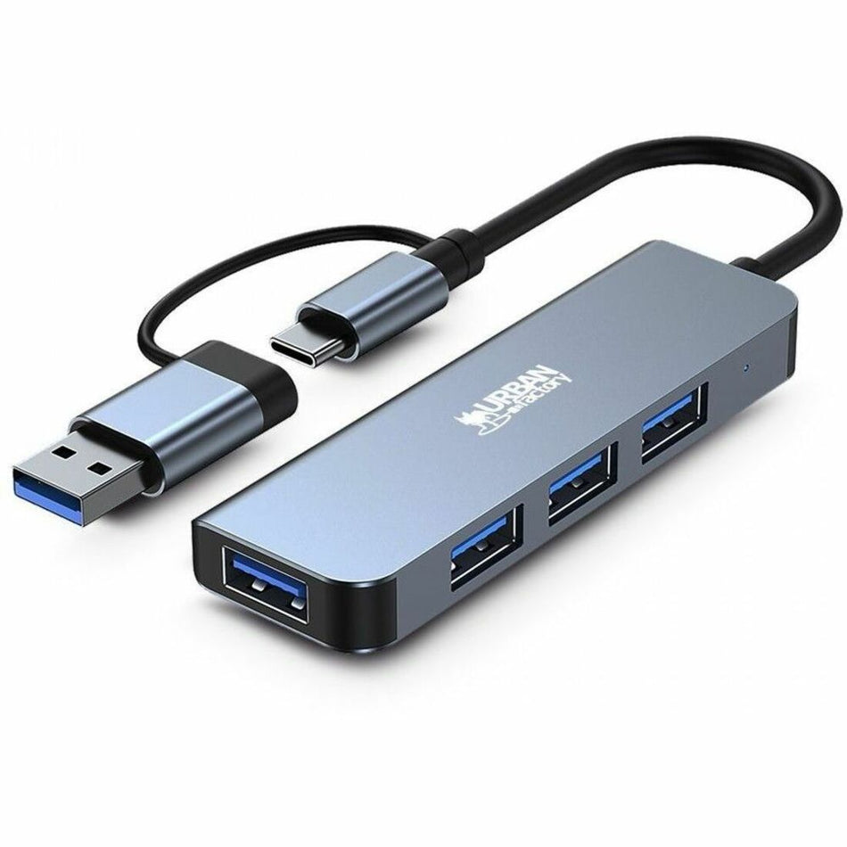 Urban Factory USB-A/C Hub 4 Ports USB 3.0 - MHC35UF