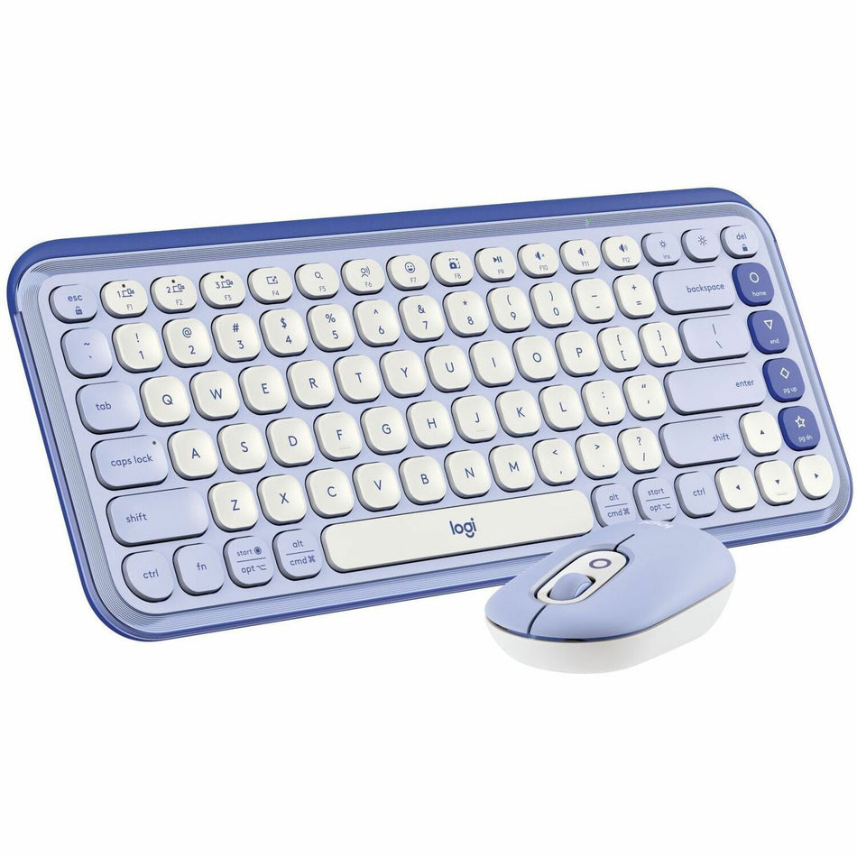 Logitech POP Icon Combo Keyboard & Mouse - 920-013043