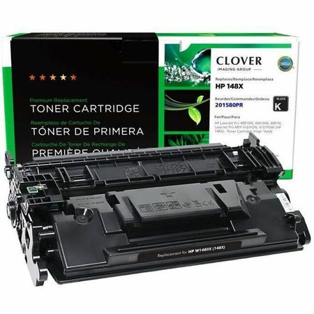 Clover Imaging Remanufactured High Yield Toner Cartridge (Reused OEM Chip) for HP 148X (W1480X) - 201580PR