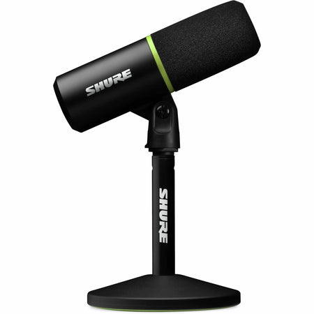 Shure MV6 Wired Dynamic Microphone for Gaming, Computer, Voice, Recording, Notebook, Headset, Live Streaming, Vocals, Singing, Music - Black - MV6