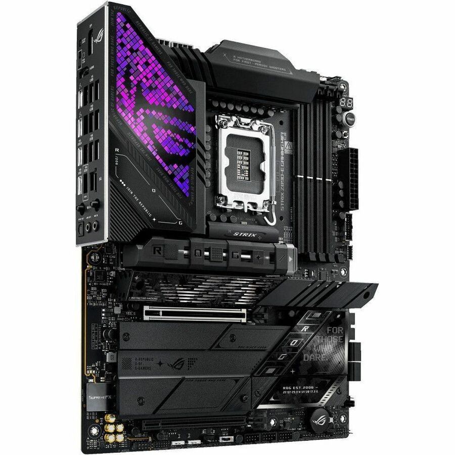 Asus ROG Strix STRIX Z890-E GAMING WIFI Gaming Desktop Motherboard - Intel Z890 Chipset - ROG STRIXZ890-EGAMINGWIFI