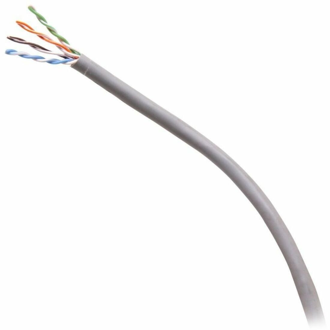 C2G 1000ft (304.8m) TAA-Compliant Cat6 Unshielded (UTP) Ethernet Cable with Solid Conductors-Plenum CMP-Rated - Gray - C2G56043