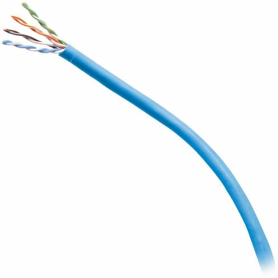 C2G 1000ft (304.8m) TAA-Compliant Cat6 Unshielded (UTP) Ethernet Cable with Solid Conductors-Plenum CMP-Rated - Blue - C2G56041