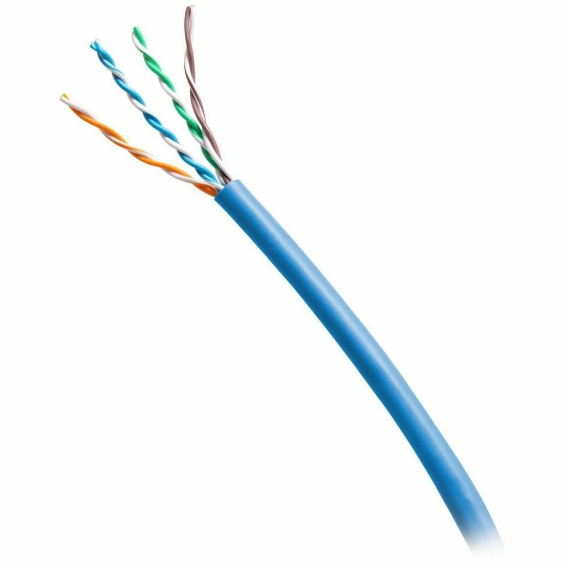 C2G 1000ft (304.8m) TAA-Compliant Cat6a Unshielded (UTP) Ethernet Cable with Solid Conductors-Riser CMR-Rated - Blue - C2G56048