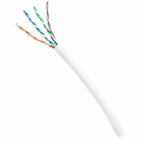 C2G 1000ft (304.8m) TAA-Compliant Cat6 Unshielded (UTP) Ethernet Cable with Solid Conductors-Riser CMR-Rated - White - C2G56034