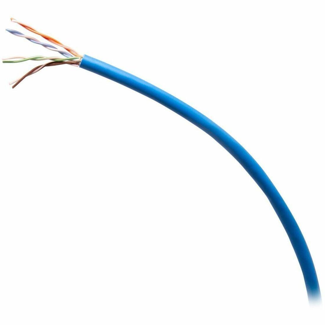 C2G 1000ft (304.8m) TAA-Compliant Cat5e Unshielded (UTP) Ethernet Cable with Solid Conductors-Riser CMR-Rated - Blue - C2G56028