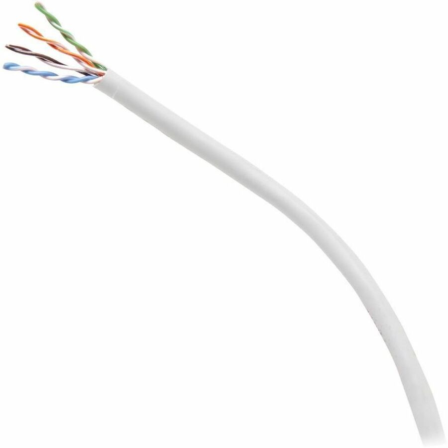 C2G 1000ft (304.8m) TAA-Compliant Cat6 Unshielded (UTP) Ethernet Cable with Solid Conductors-Plenum CMP-Rated - White - C2G56044