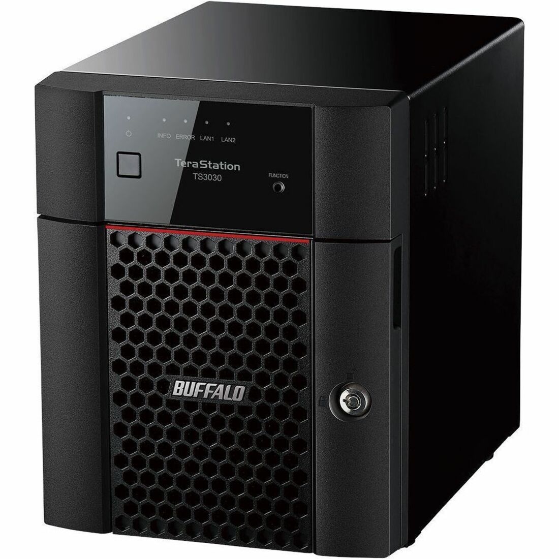 BUFFALO TeraStation 3430DN 4-Bay Secure SMB Desktop NAS 4TB (2x2TB) with Hard Drives Included - TS3430DN0402