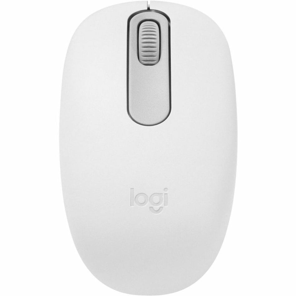 Logitech M196 Bluetooth Wireless Mouse, Compact and Portable Mouse for Laptops, Tablets and More, 12-Month Battery, Smooth Tracking, Compatible With PC and Mac, Windows and macOS (Off-white) - 910-007438