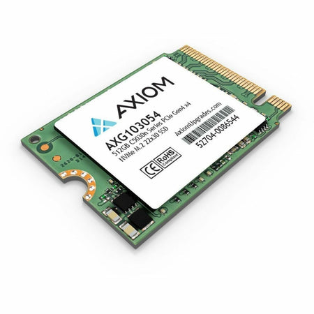 Axiom 512 GB Solid State Drive - M.2 2230 Internal - PCI Express NVMe (PCI Express NVMe 4.0 x4) - TAA Compliant - AXG103054