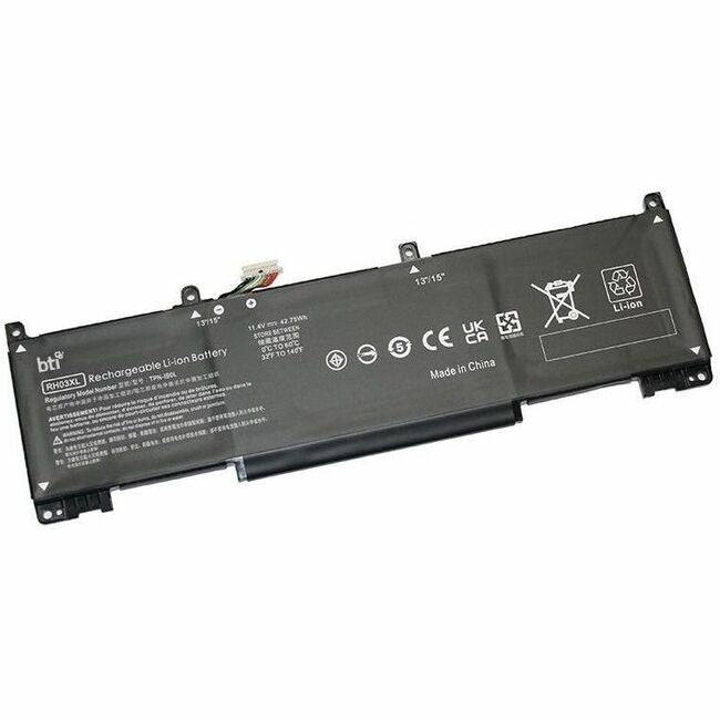 BTI M75599-005-BTI 3-CELL 11.4V LI-ION BATTERY M75599-005, RH03XL, RH03042XL-PL, TPN-IB0L, M75017-AC1, HSTNN-OB2X - M75599-005-BTI