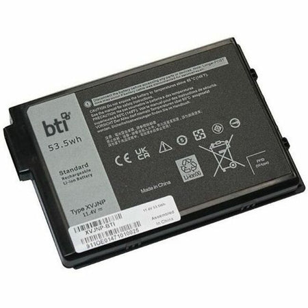 BTI XVJNP-BTI 3-CELL 11.4V LI-ION BATTERY XVJNP, KD1CT, 451-BCWQ, CN-0M0TN3, 0M0TN3, M0TN3, CN-06JRCP, 06JRCP, 6JRCP - XVJNP-BTI