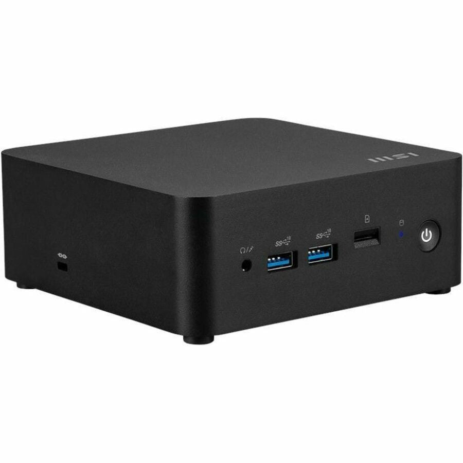 MSI Cubi NUC 13MQG 202BUS Mini Barebone PC, Intel Core i7-1365U vPro Enterprise, ( windows os, RAM, HDD are not included) - Cubi13MQG202B