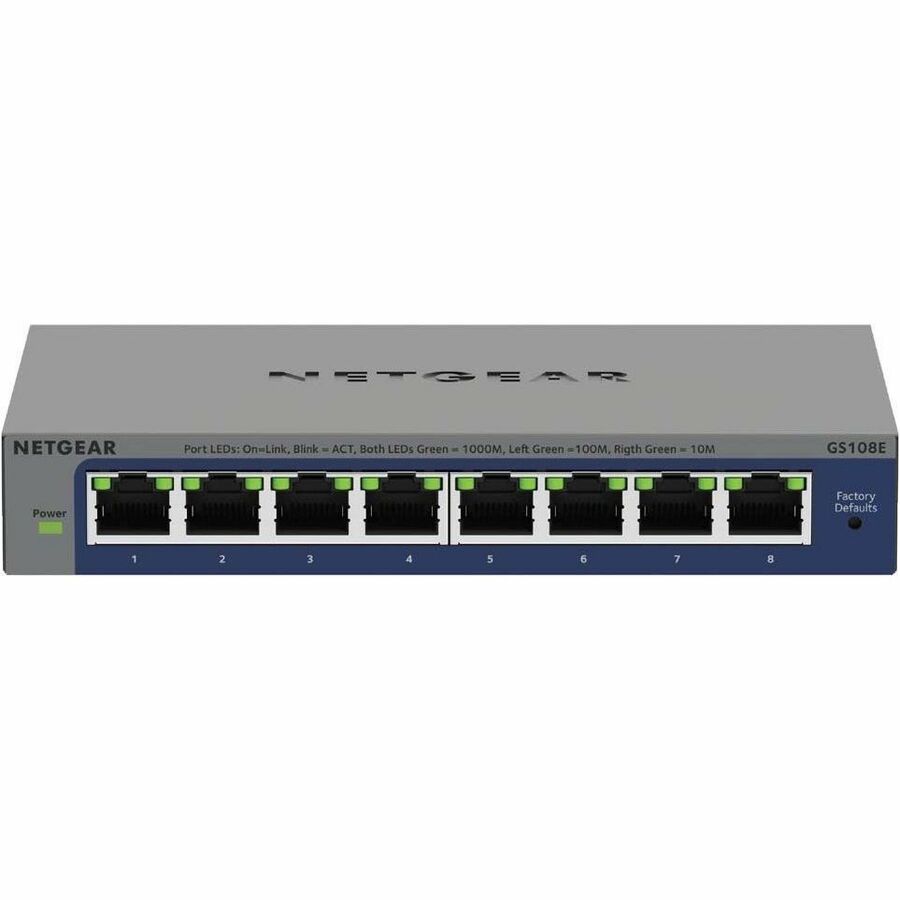 Netgear GS108E Ethernet Switch - GS108E-400NAS